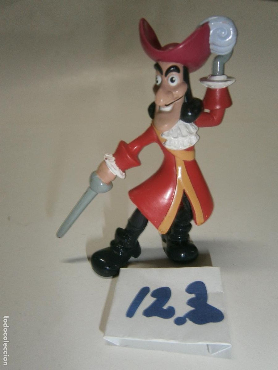 Figuras de goma y PVC: FIGURA DE GOMA O PVC - CAPITAN GARFIO O HOOK