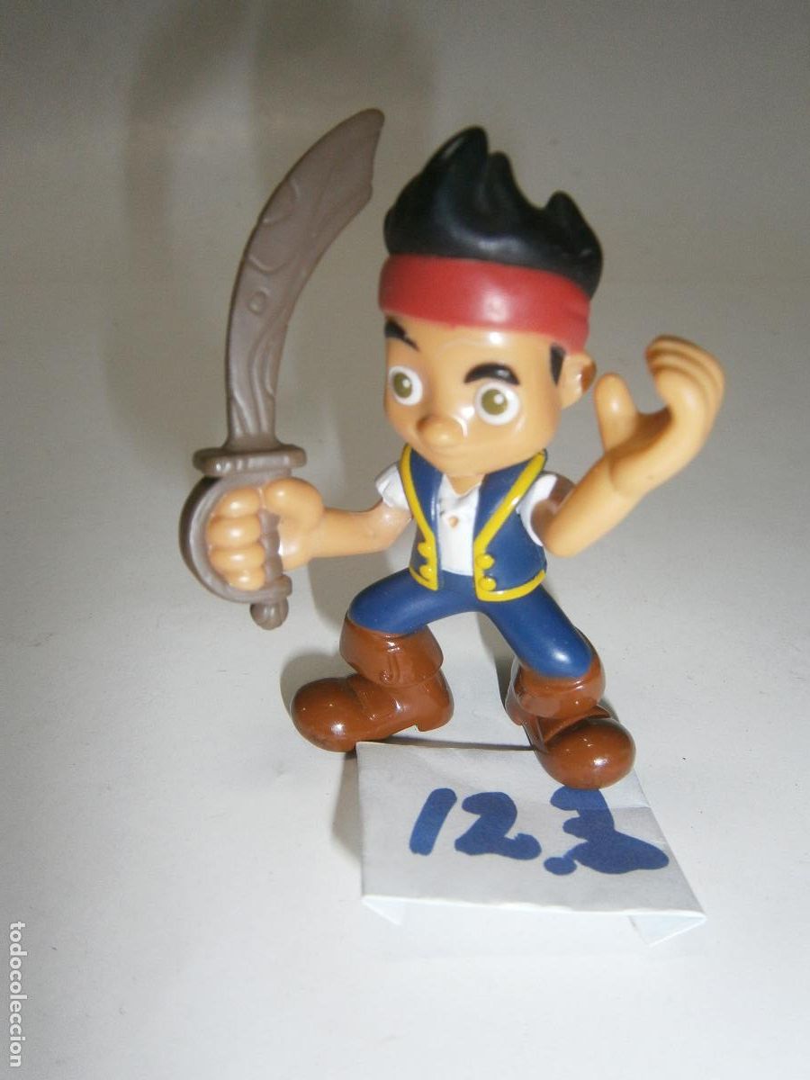 Figuras de goma y PVC: FIGURA DE GOMA O PVC - JAKE Y LOS PIRATAS DE NUNCA JAMAS