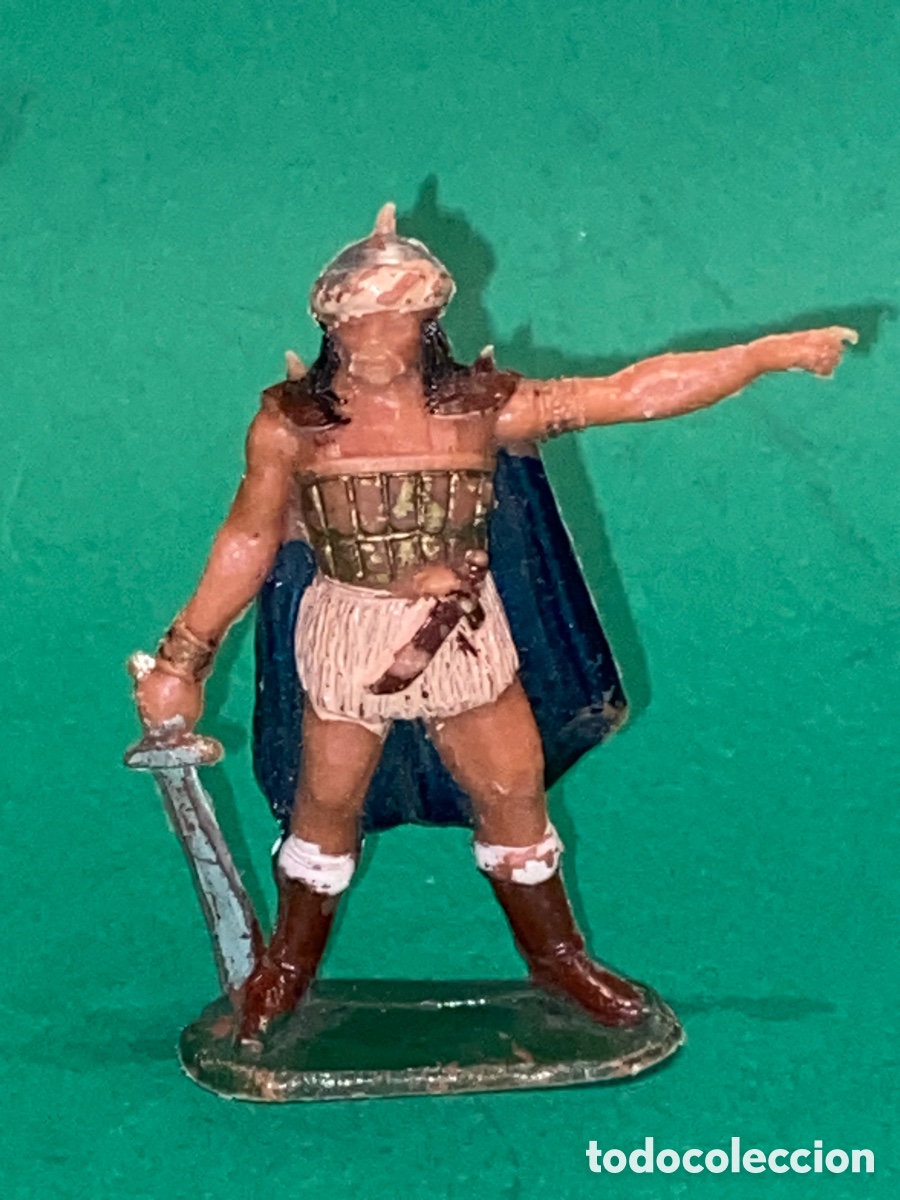 Figuras de goma y PVC: HUNOS y HORDAS GUERRERAS de JECSAN , a&ntilde;o 1963 (tipo Reamsa, Pech)