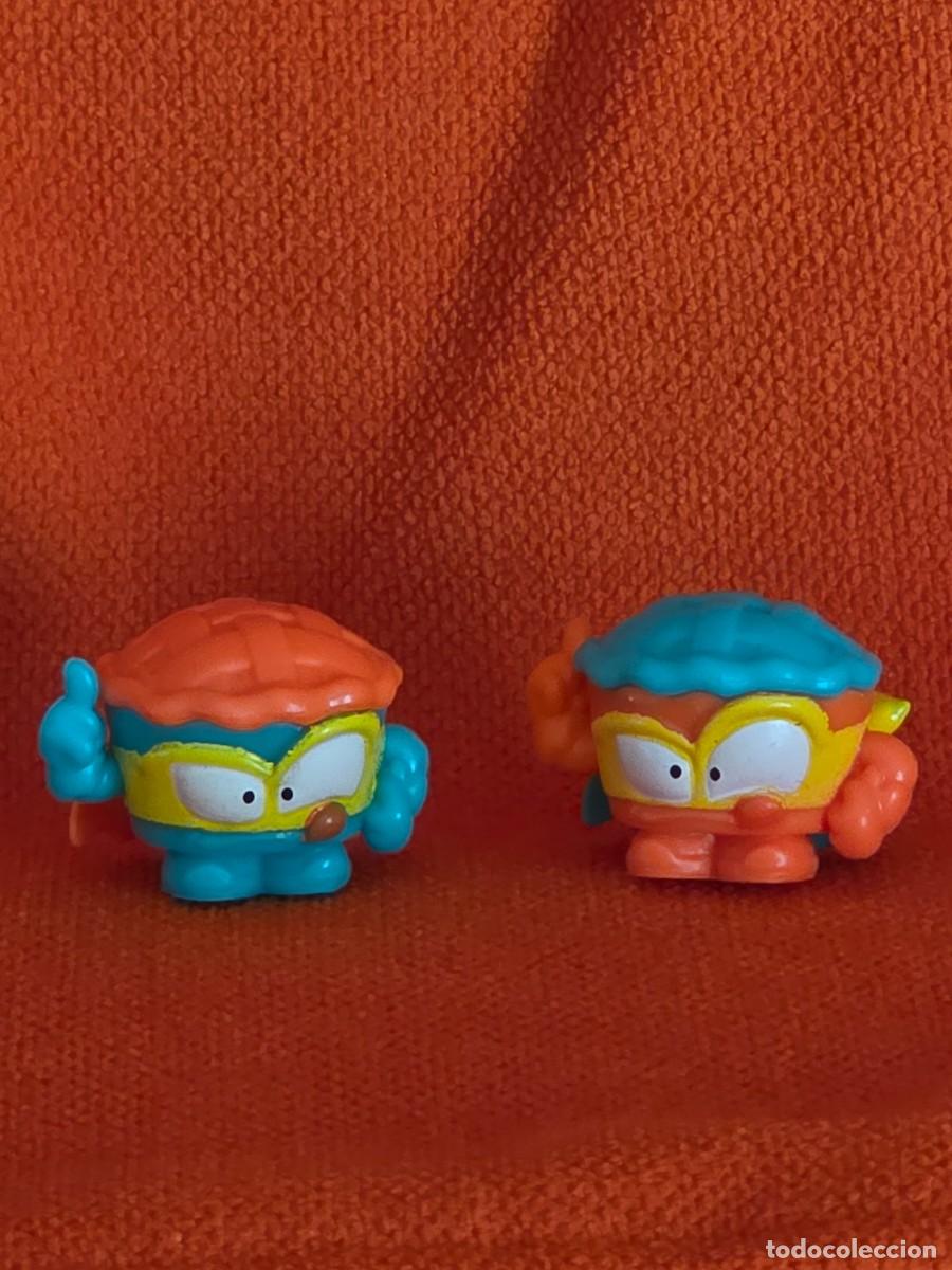 Figuras de goma y PVC: SUPERTHINGS N&ordm; H57A y H57B SWEET PETITE - SERIE 16 - SUPERZINGS PAREJA VARIOCOLOR