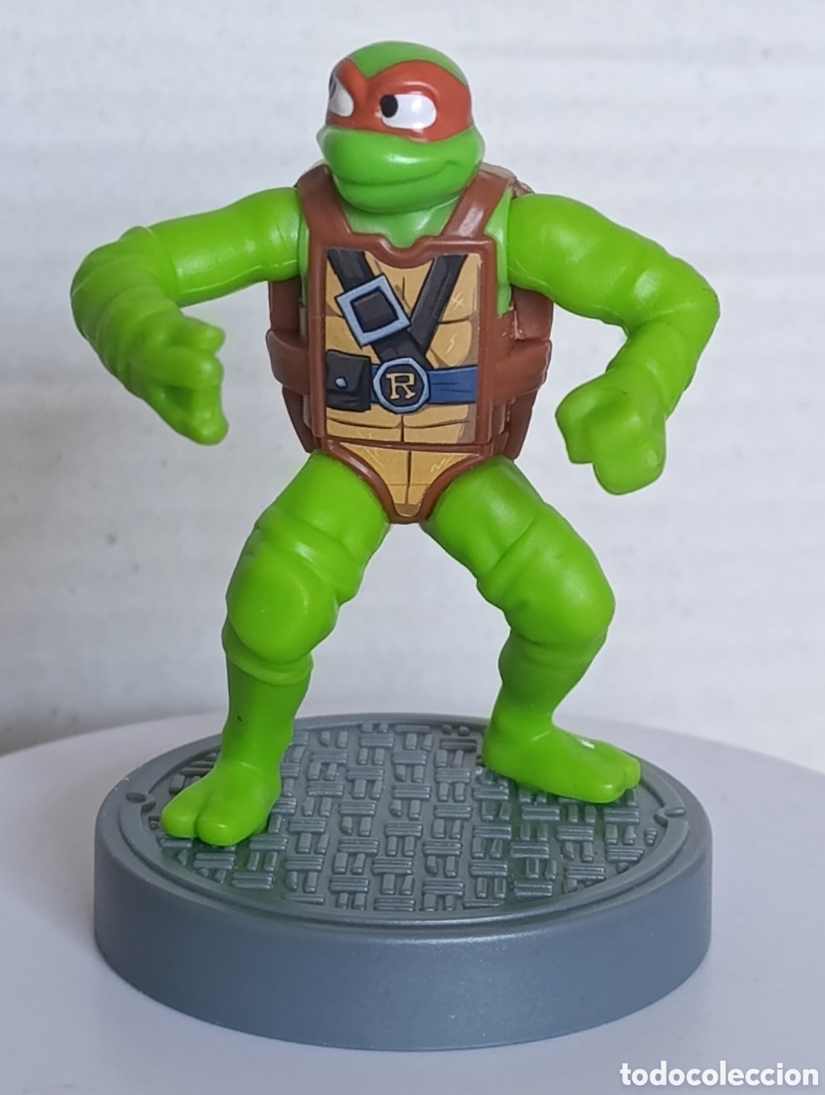 Figuras de goma y PVC: Tortuga ninja pvc de mfg.para bk.-2026.