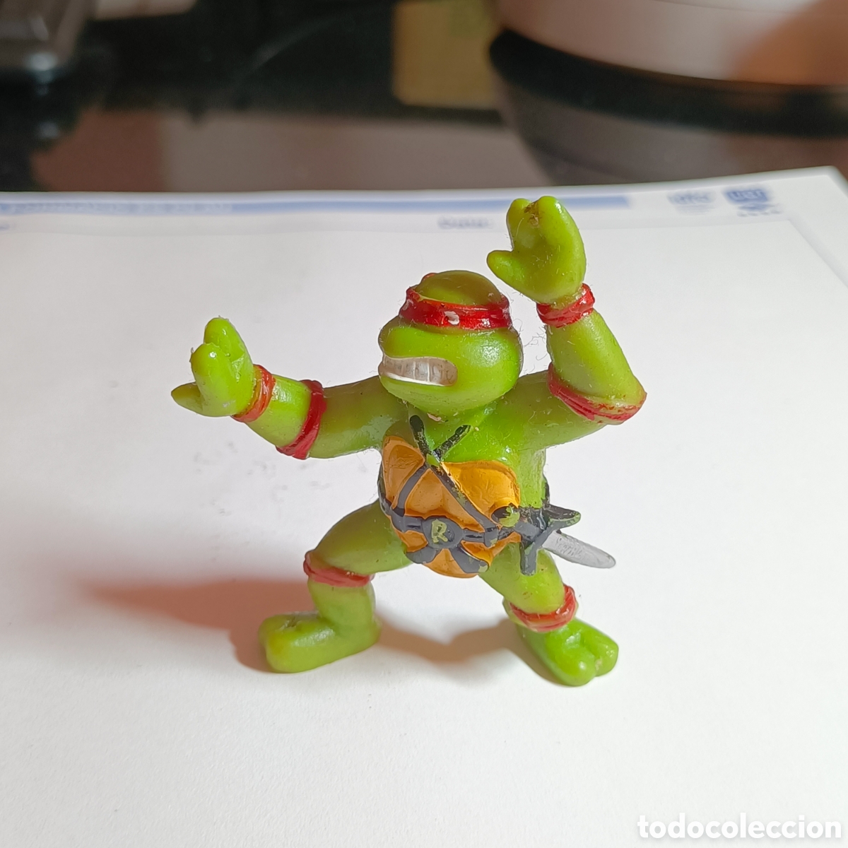 Figuras de goma y PVC: FIGURA GOMA COLECCI&Oacute;N. TORTUGAS NINJA