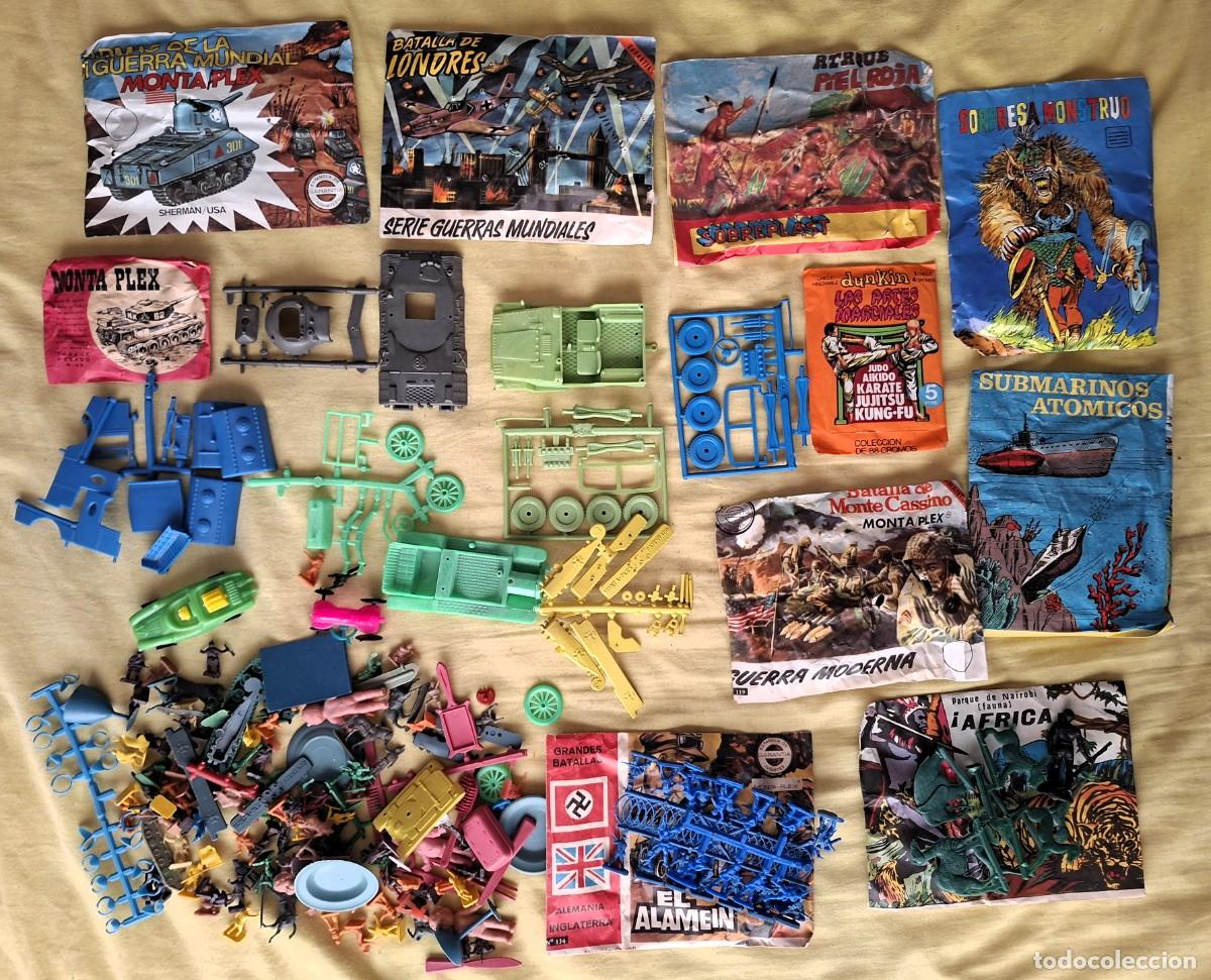 Figuras de goma y PVC: LOTE DE QUIOSCO MONTAPLEX, LA ILUSION, HOBBY PLAST...