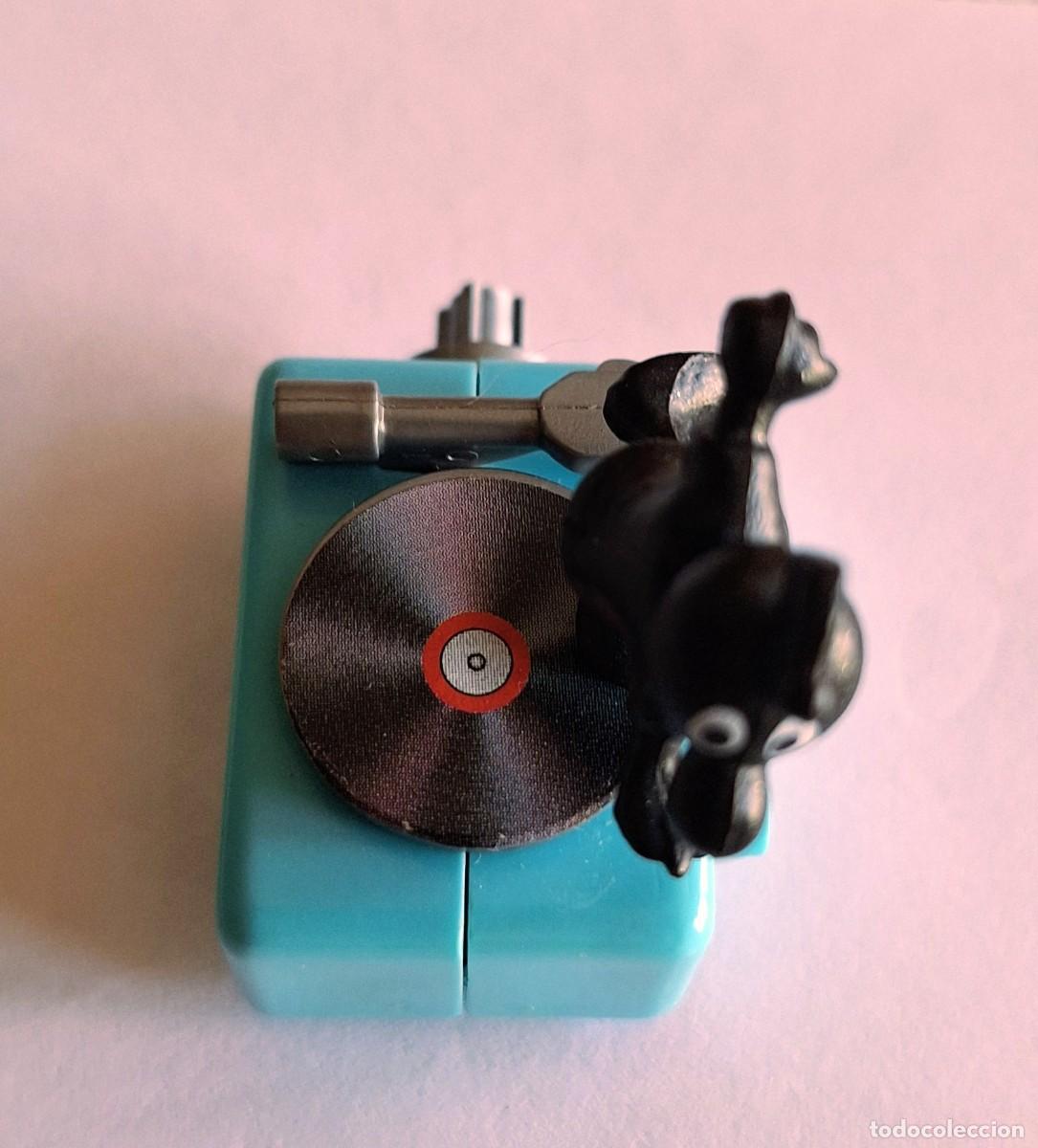 Figuras de goma Kinder: Kinder sorpresa Notes Music characters Tocadiscos. - Foto 4