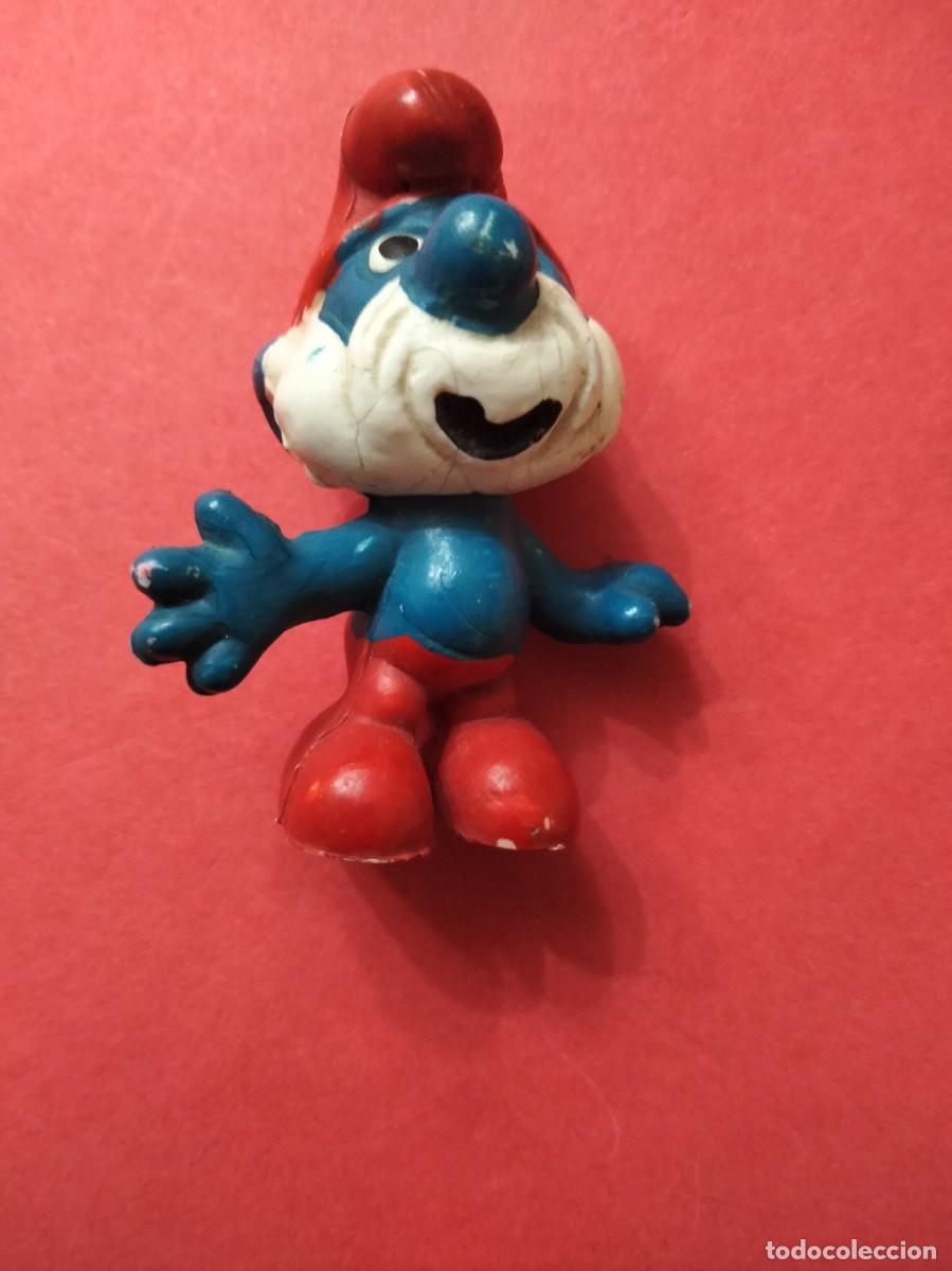 Figuras de goma y PVC: Abuelo Pitufo PVC PEYO