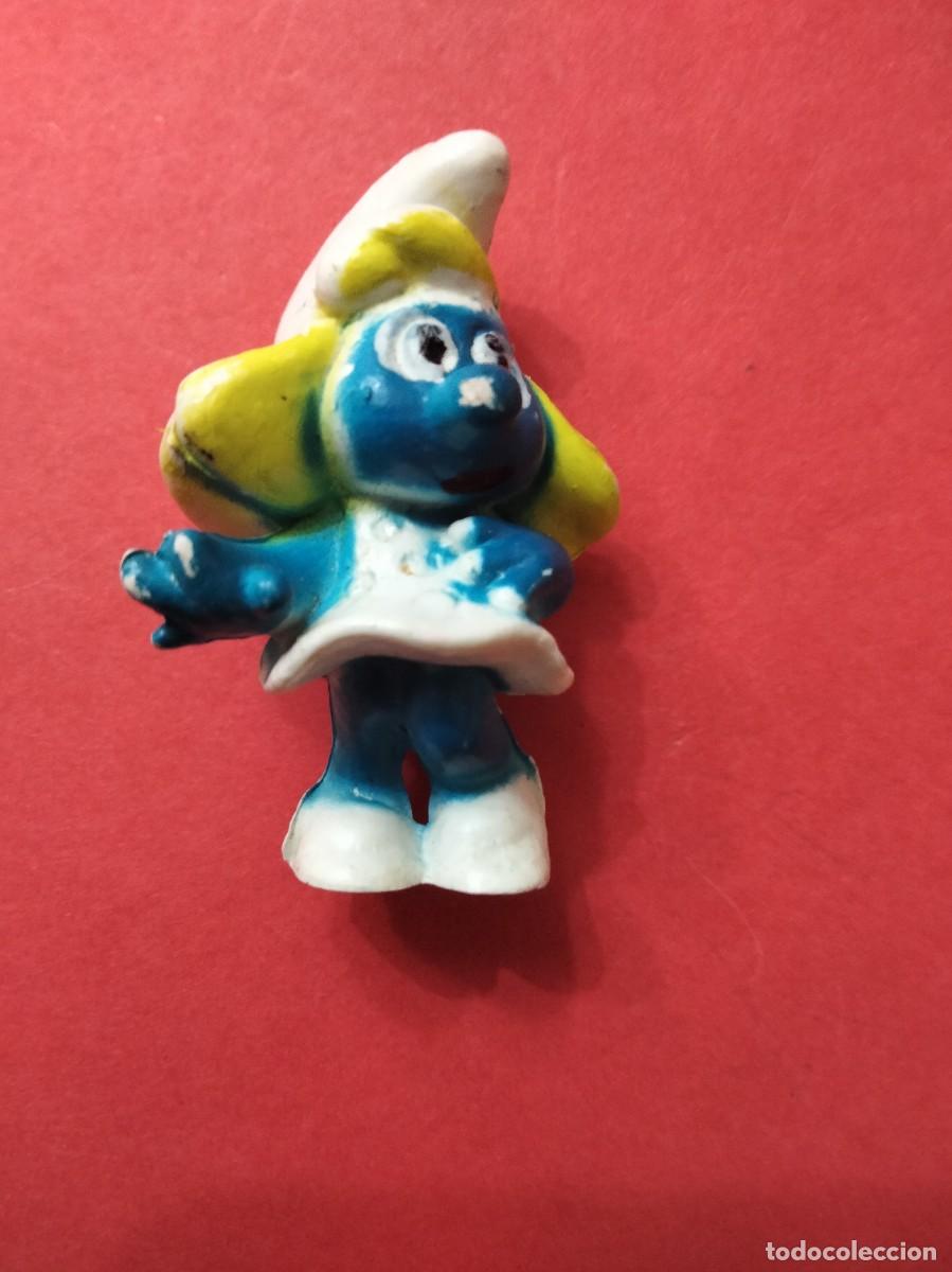 Figuras de goma y PVC: Figura Pitufina PVC PEYO