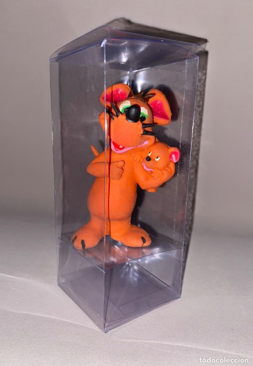 Figuras de goma y PVC: ANTIGUA FIGURA GOMA L&Aacute;TEX &ldquo; RAT&Oacute;N Y RATONCITO * - LANCO 1978