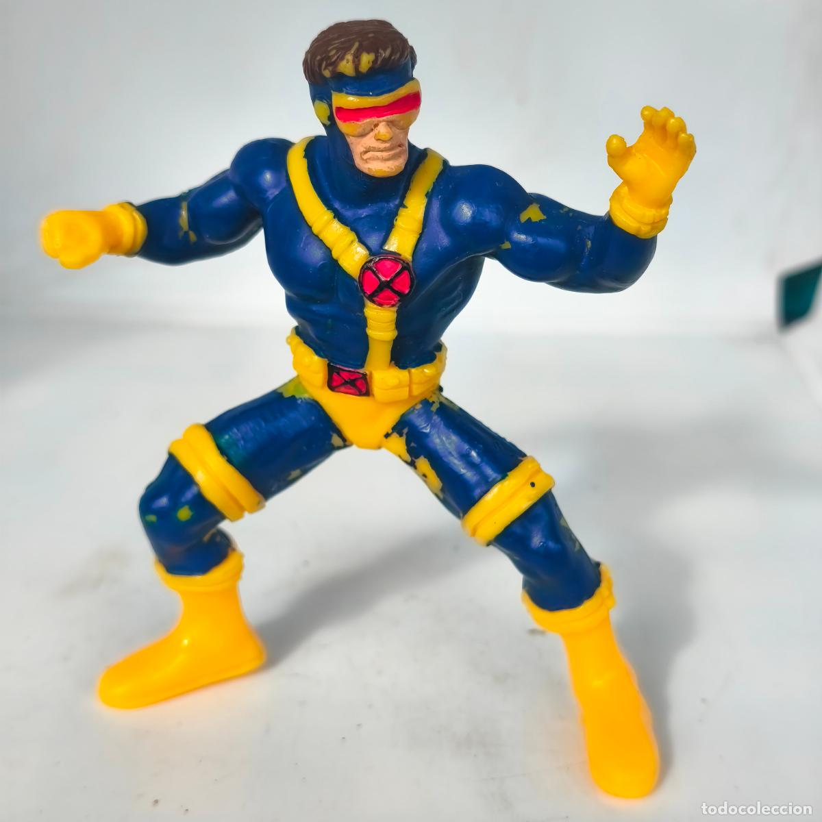Figuras de goma y PVC: X-MEN CYCLOPS C&Iacute;CLOPE FIGURA DE PVC DE 10CM MARVEL YOLANDA 1996