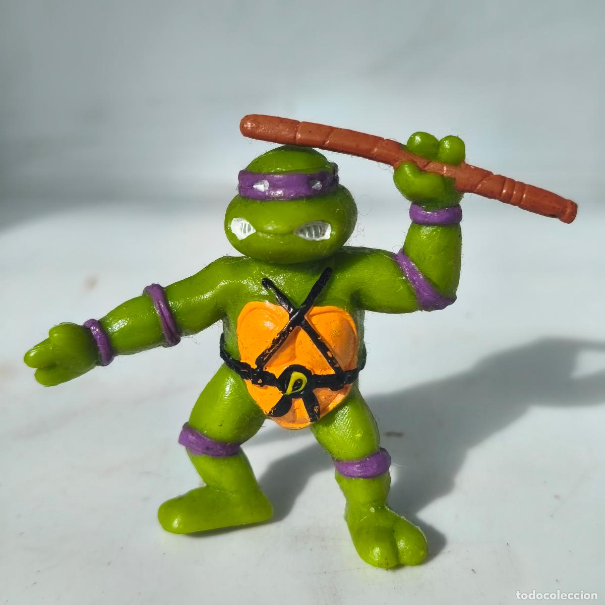 Figuras de goma y PVC: FIGURA PVC TORTUGA NINJA DONATELLO YOLANDA MIRAGE ESTUDIOS 1988