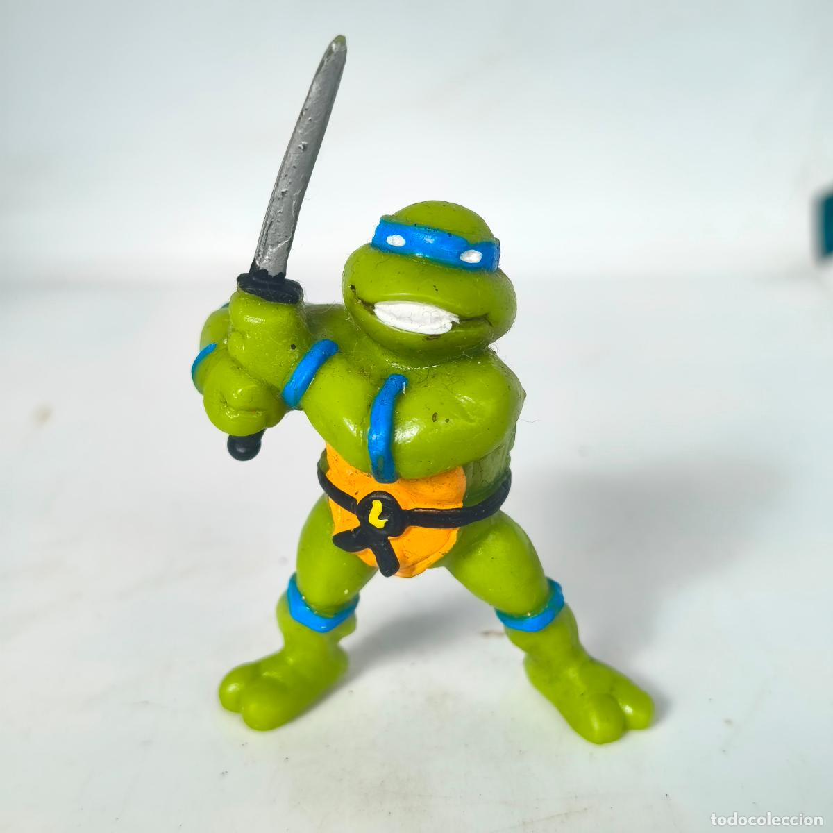 Figuras de goma y PVC: FIGURA TORTUGAS NINJA, LEONARDO 1999, PVC, MARCA YOLANDA ...