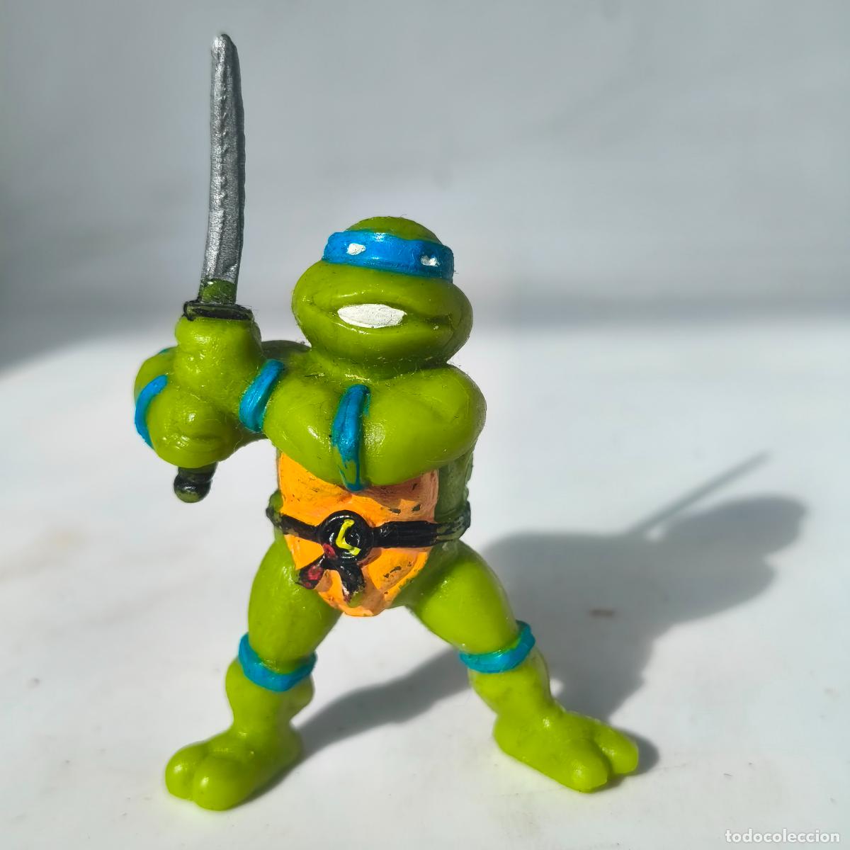 Figuras de goma y PVC: FIGURA TORTUGAS NINJA, LEONARDO 1999, PVC, MARCA YOLANDA ...