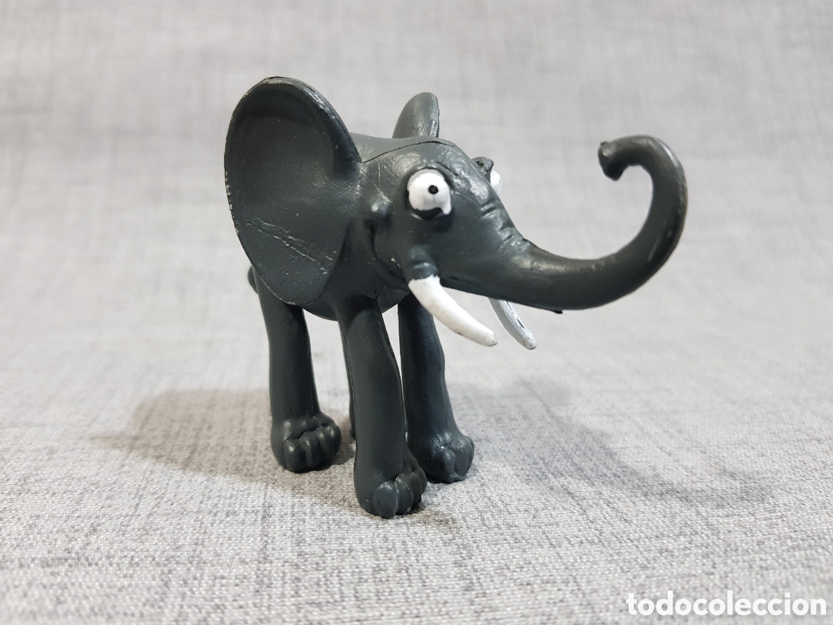 Figuras de goma y PVC: GOSNELL FUNNY ZOO ANNIMALS ELEFANTE. FIGURA A&Ntilde;OS 80
