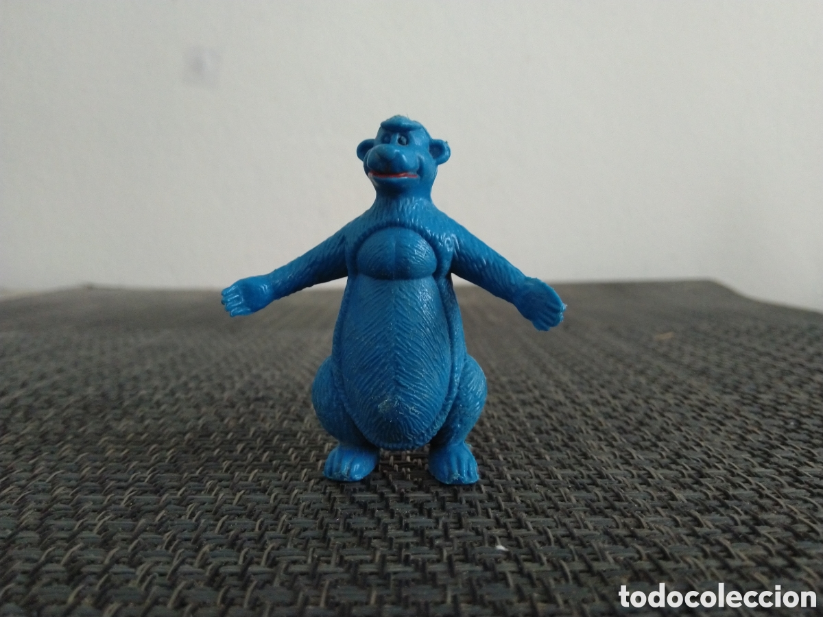 Figuras de goma y PVC: FIGURA PVC BALOO MIR TIPO DUNKIN MADE IN SPAIN OSO EL LIBRO DE LA SELVA JUNGLE BOOK WALT DISNEY