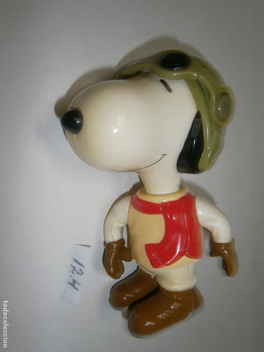 Figuras de goma y PVC: FIGURA DE GOMA O PVC - SNOOPY AVIADOR