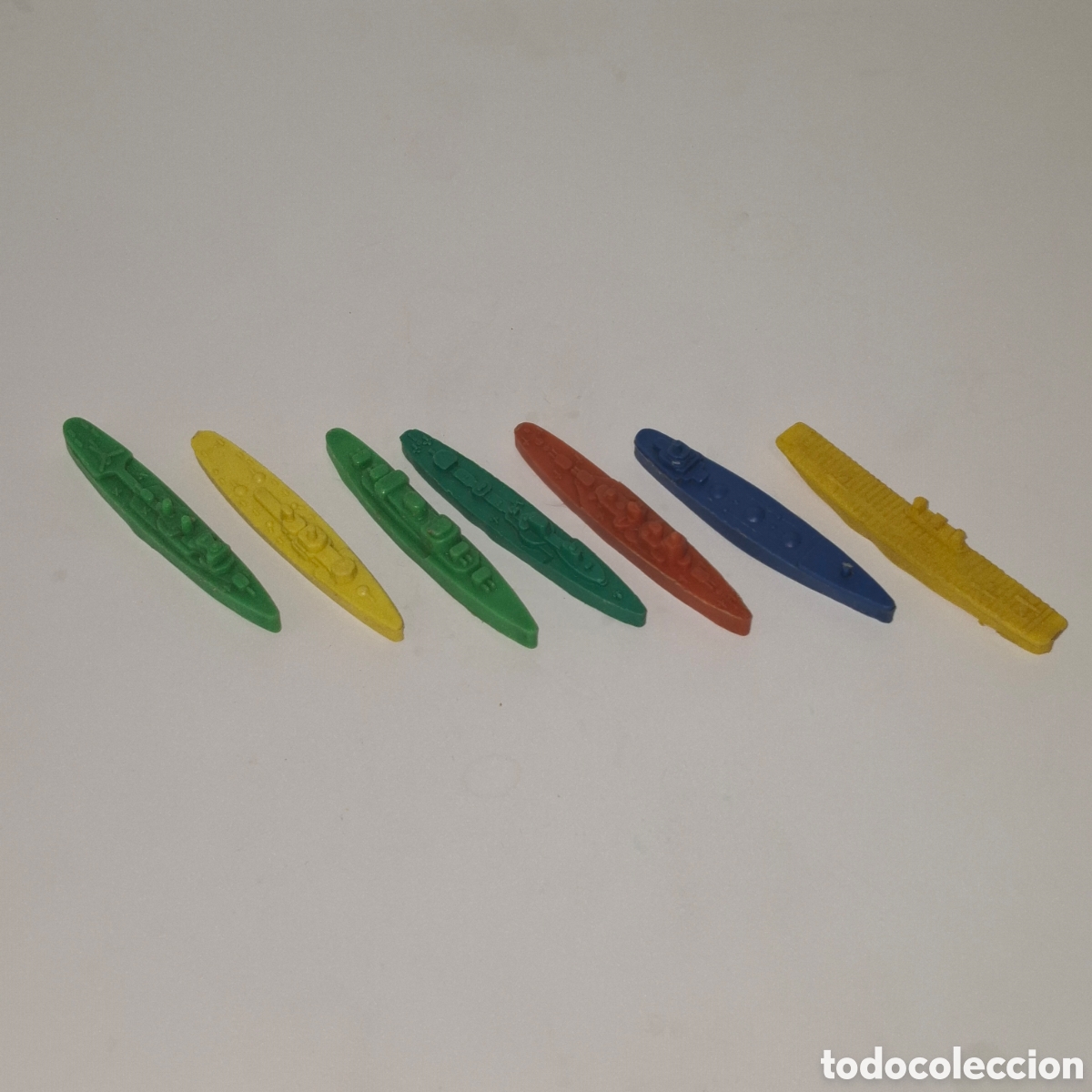 Figuras de goma y PVC: BARCOS MILITARES DE PLASTICO A&Ntilde;OS 60 Y 70 TIPO MONTAPLEX