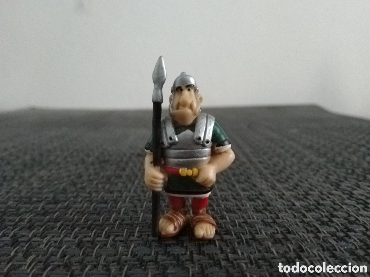 Figuras de goma y PVC: FIGURA PVC ASTERIX Y OBELIX PLASTOY UDERZO GOSCINNY COMICS TEBEOS LEGIONARIO SOLDADO CAPITAN 4CM