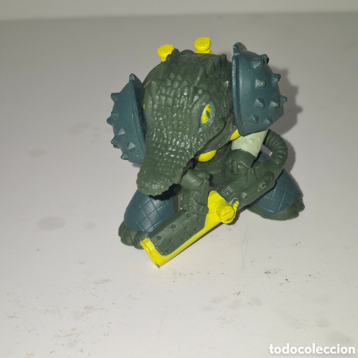 Figuras de goma y PVC: MEGANTIK SERIE ANIMALES SOLDADOS LAGARTO SOLDADO DIRAMIX 2017