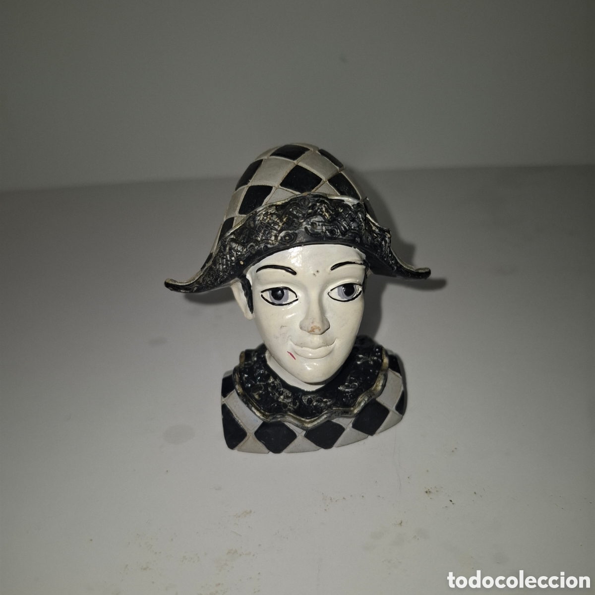 Figuras de goma y PVC: COMICS SPAIN BUSTO DE PVC ARLEQUIN DE CARNAVAL A&Ntilde;OS 80Y 90