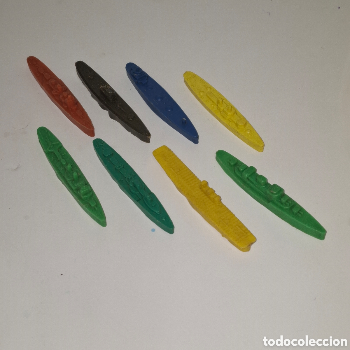 Figuras de goma y PVC: BARCOS MILITARES DE PLASTICO A&Ntilde;OS 60 Y 70 TIPO MONTAPLEX