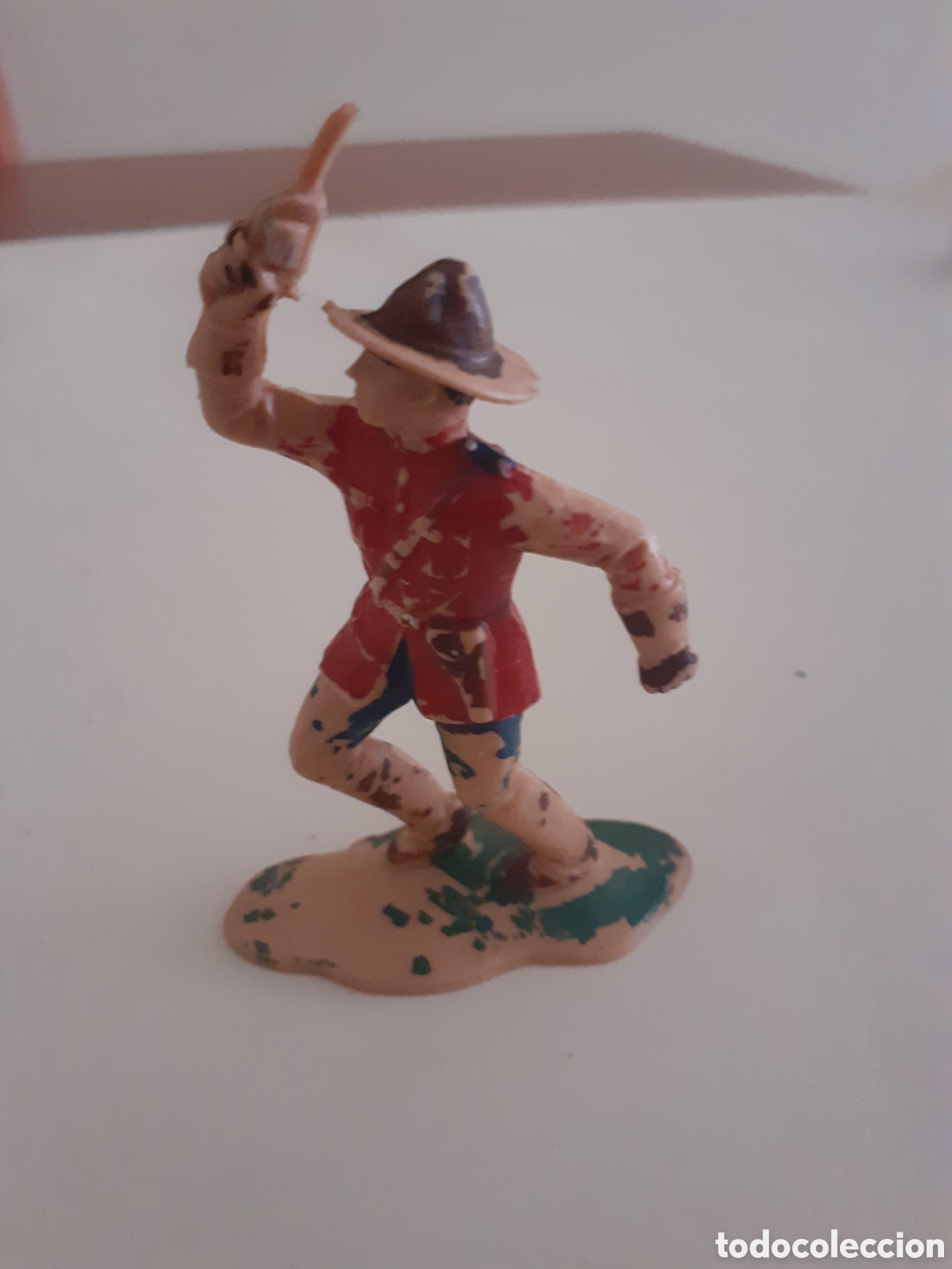 Figuras de goma y PVC: FIGURA POLICIA MONTADA CANADA PLASTICO REAMSA,JECSAN,PECH
