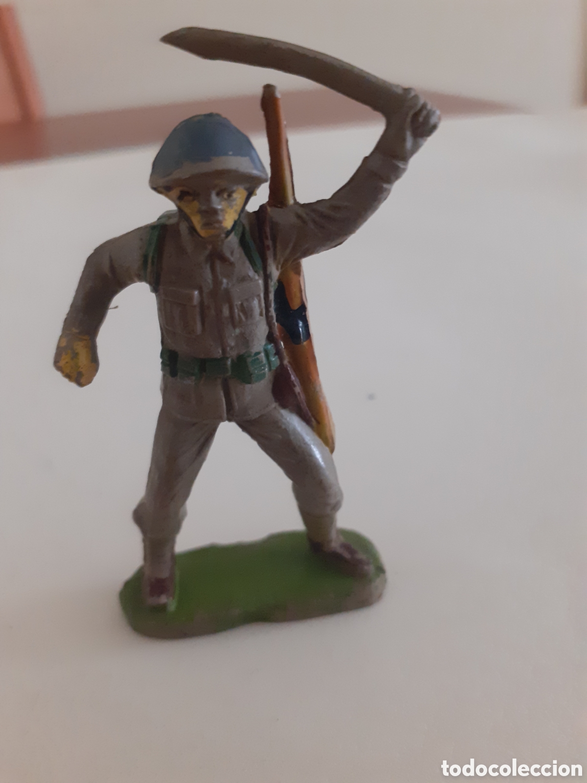 Figuras de goma y PVC: FIGURA SOLDADO JSPONES GOMA JECSAN,PECH,REAMSA