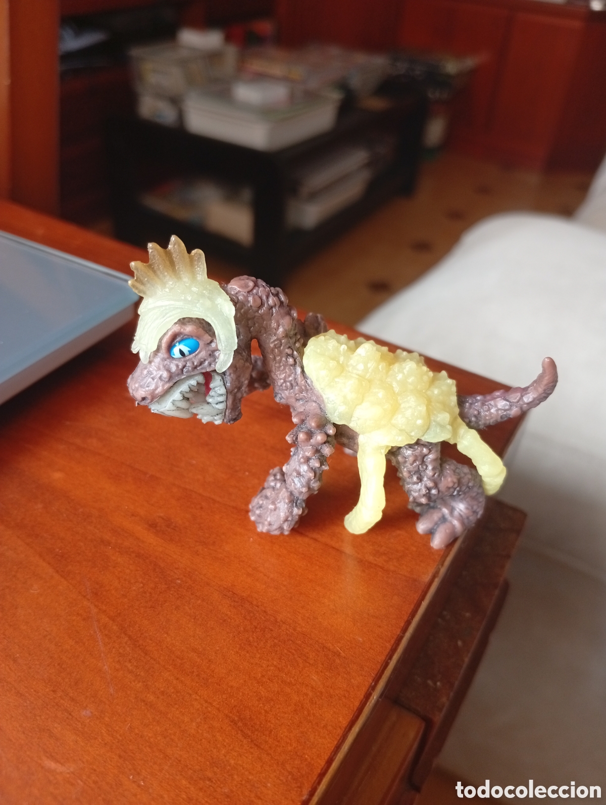 Gummi- und PVC-Figuren: MU&Ntilde;ECO DINOSAURIO PREDATORS PREDASAURS AQUA ATTACK KARNA GLOW BATTLE