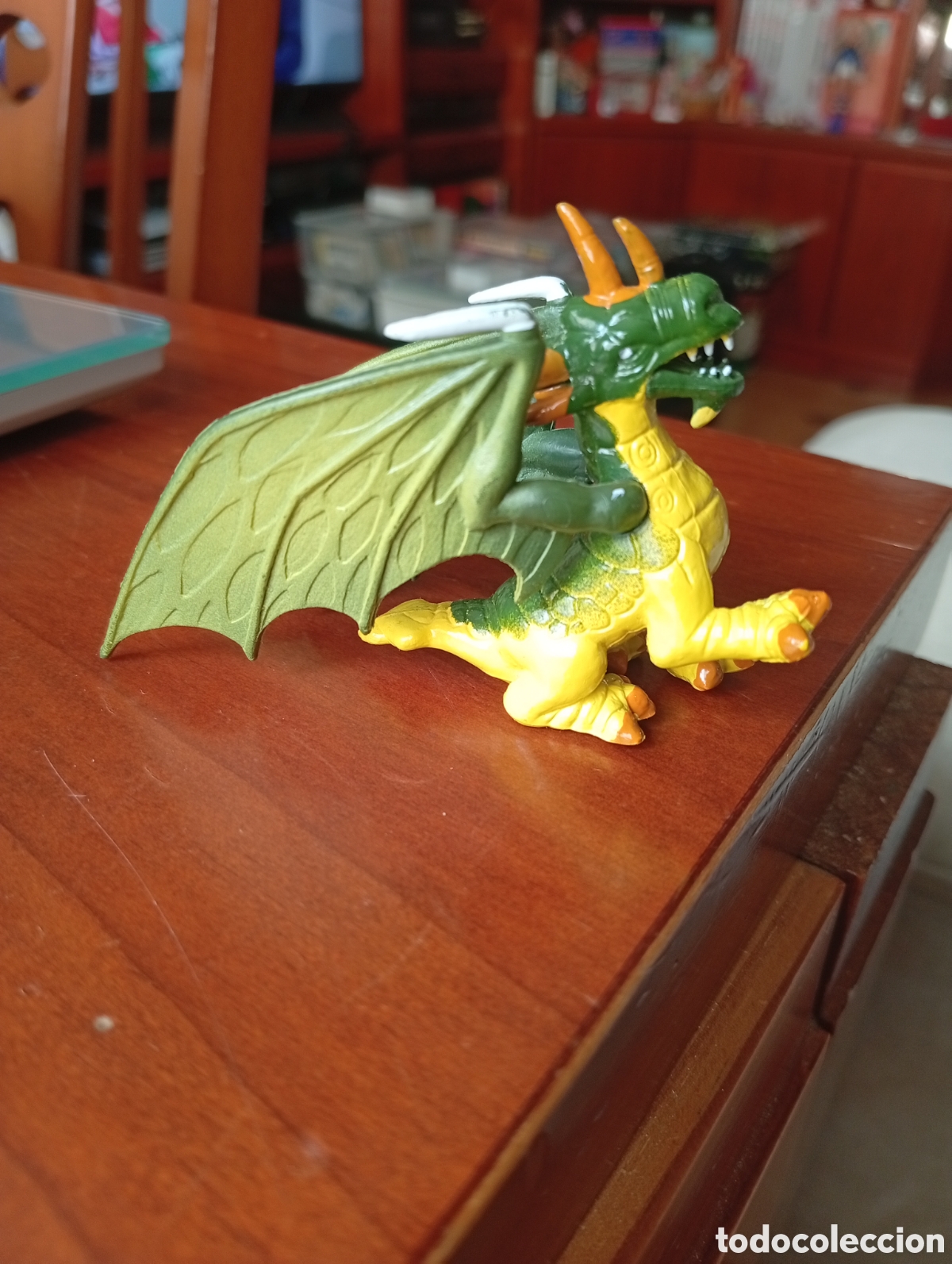 Gummi- und PVC-Figuren: MU&Ntilde;ECO FIGURA PVC DRAGON DRAGONS COMBATE DE GIGANTES UBISOFT DRAGON SELVA 2010 BATTLE OF GIANTS