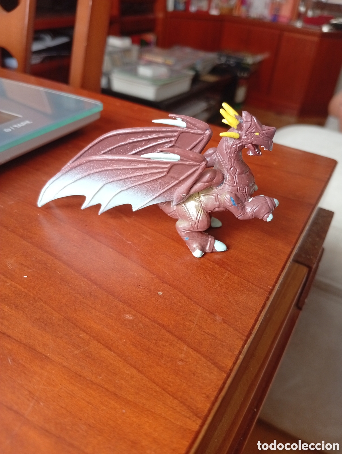 Gummi- und PVC-Figuren: MU&Ntilde;ECO FIGURA PVC DRAGON DRAGONS COMBATE DE GIGANTES UBISOFT DRAGON FUEGO 2010 BATTLE OF GIANTS