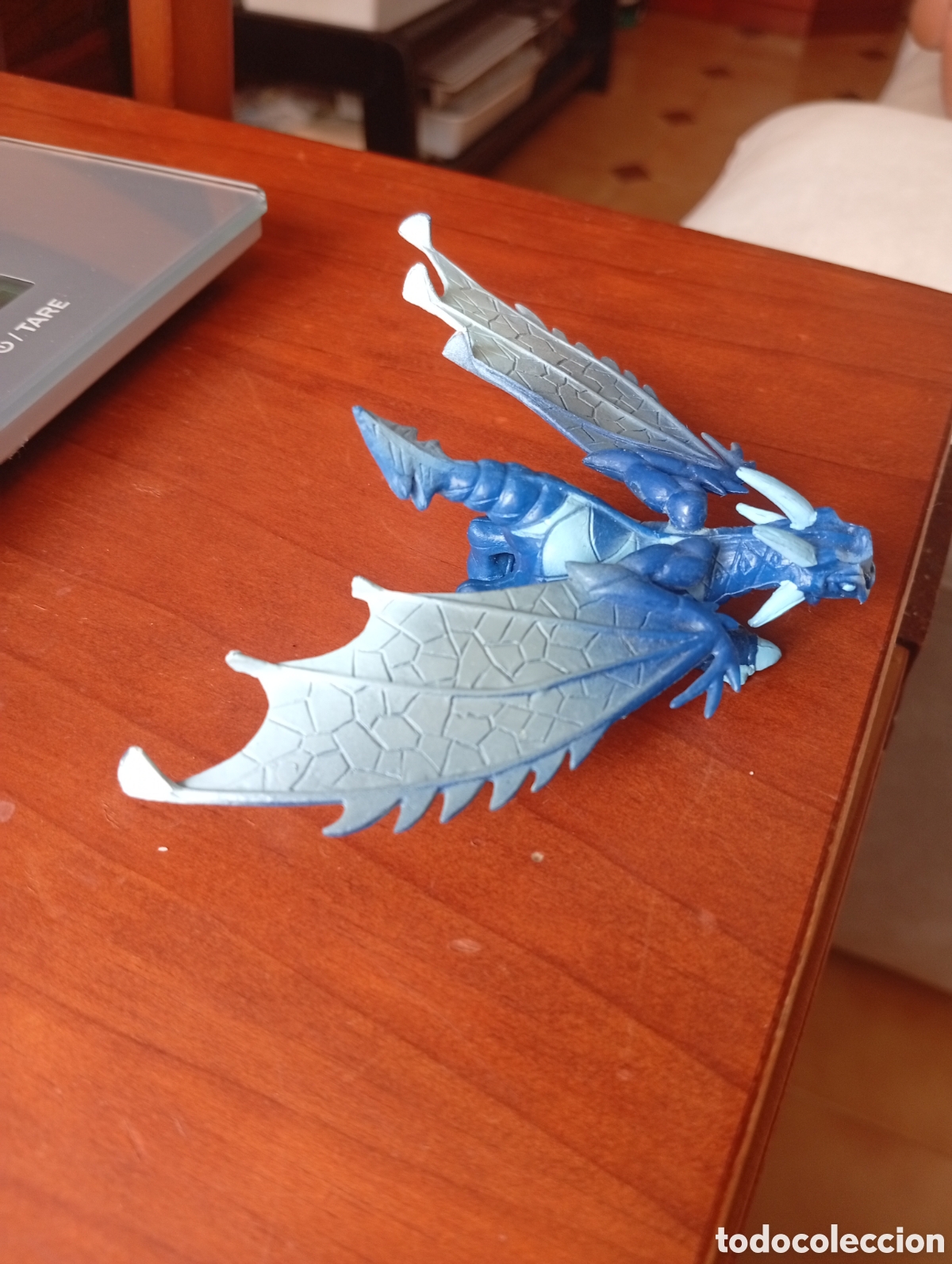 Gummi- und PVC-Figuren: MU&Ntilde;ECO FIGURA PVC DRAGON DRAGONS COMBATE DE GIGANTES UBISOFT DRAGON HIELO 2010 BATTLE OF GIANTS