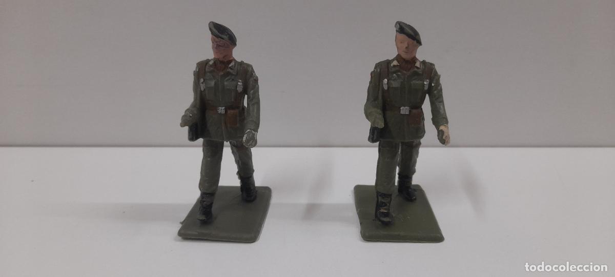 Figuras de goma y PVC: NO COMPRAR - ARTICULO RESERVADO . DOS PARACAIDISTAS REAMSA . SEGUN FOTOS
