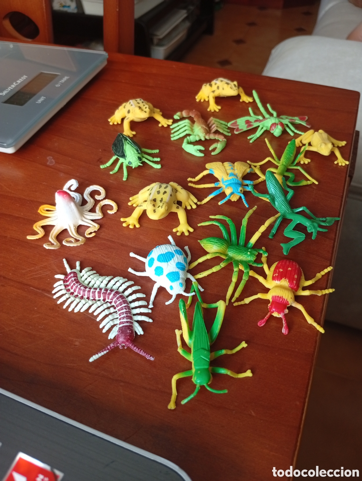 Figuras de goma y PVC: MU&Ntilde;ECO FIGURA PVC GOMA BLANDA MU&Ntilde;ECOS INSECTO INSECTOS LOTE DE 16