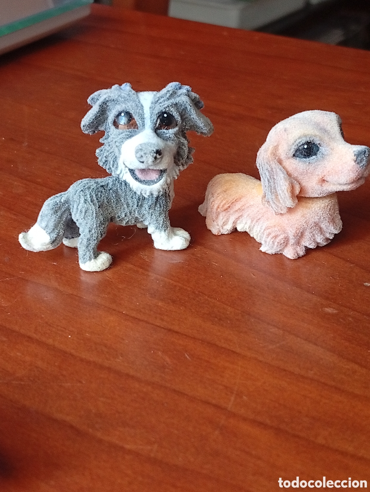 Figure di Gomma e PVC: MU&Ntilde;ECO FIGURA PVC PERRO TERCIOPELO CON CABEZA MOVIL