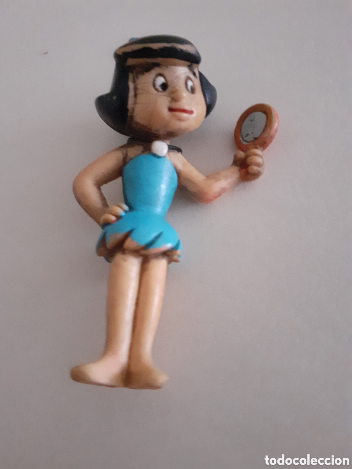 Figuras de goma y PVC: FIGURA EN GOMA BETTY MARMOL LOS PICAPIEDRA