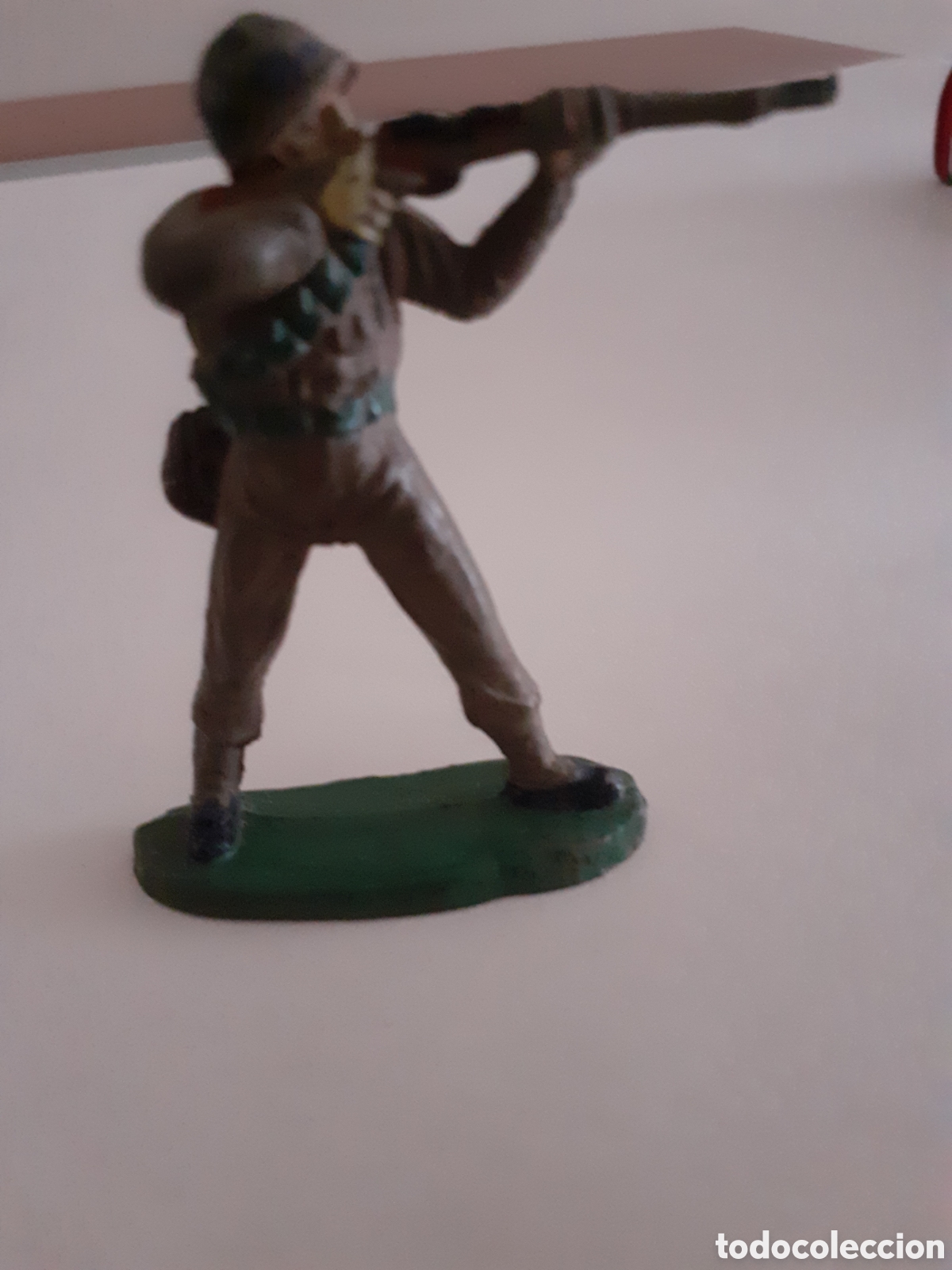 Figuras de goma y PVC: FIGURA SOLDADO AMERICANO GOMA JECSAN,REAMSA,PECH