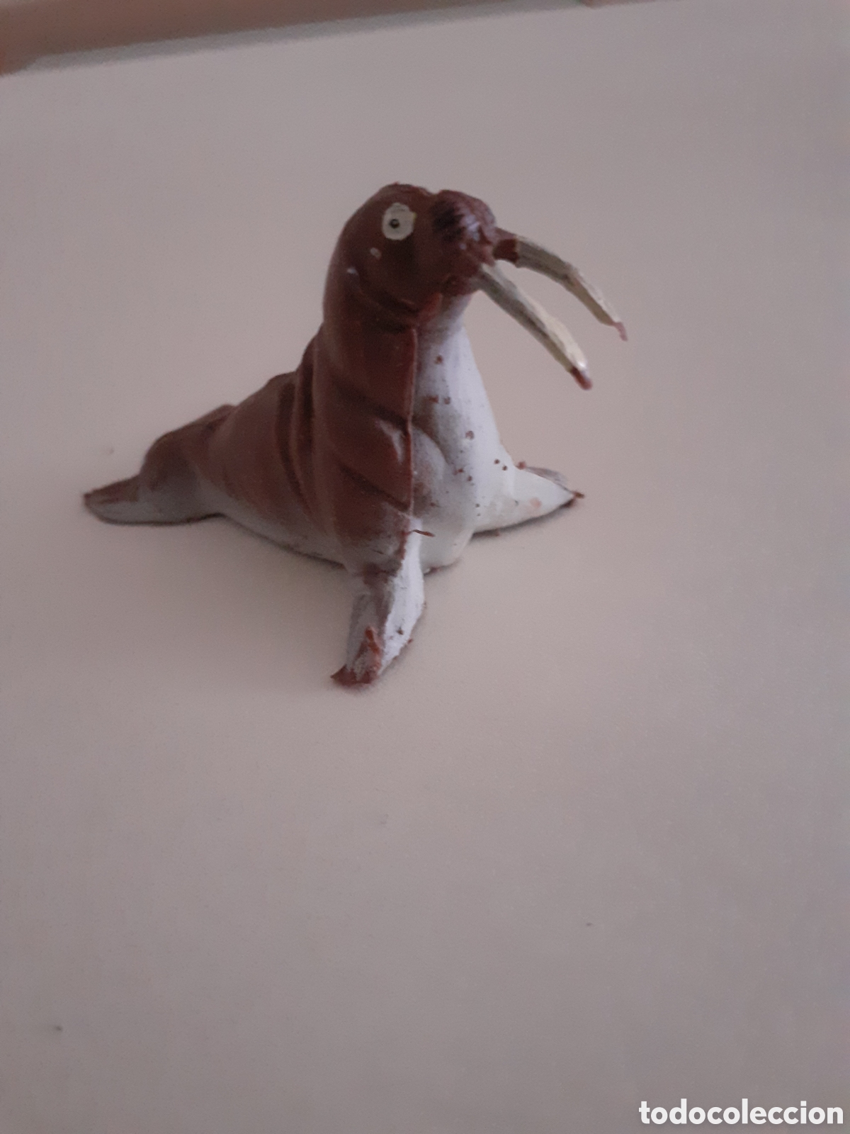 Figuras de goma y PVC: FIGURA MORSA LEON MARINO FOCA PLASTICO,PECH,REAMSA,JECSAN