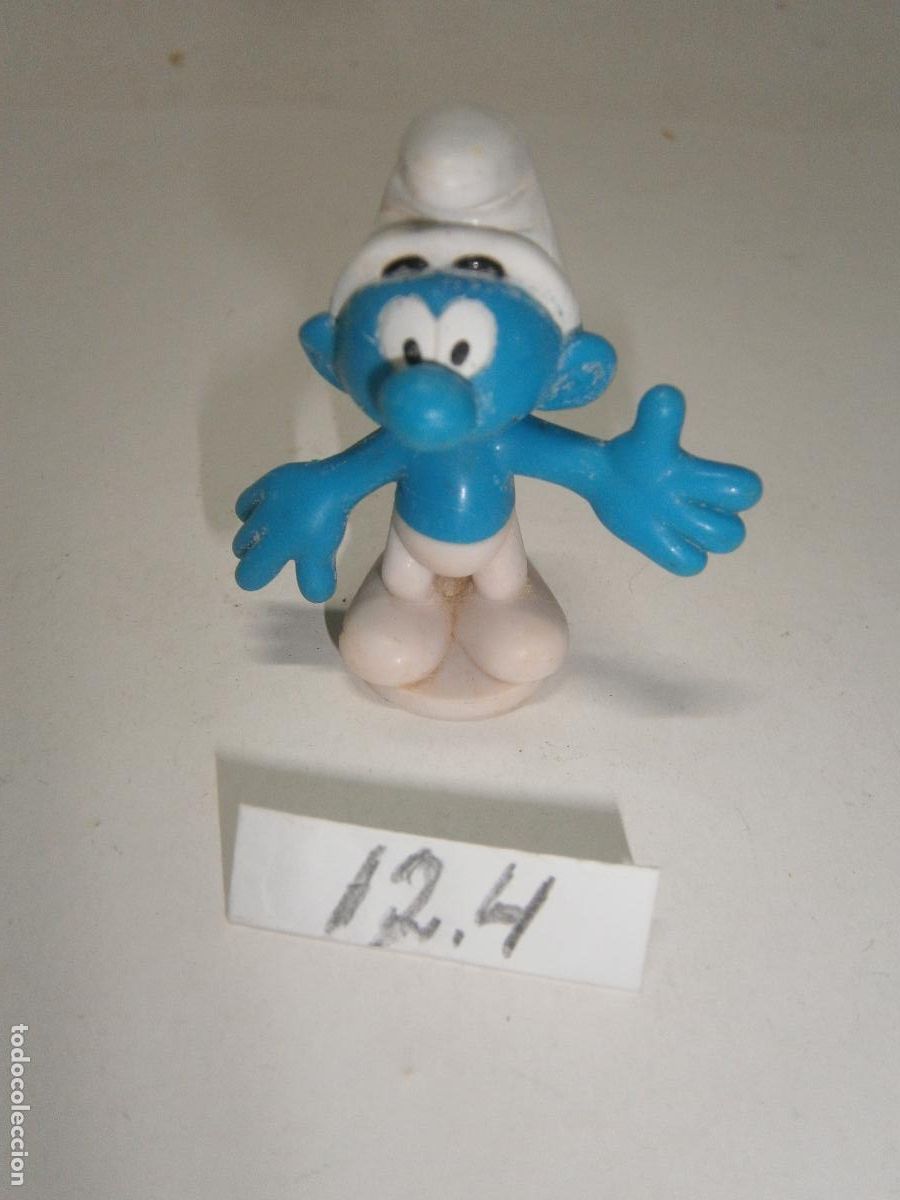 Figuras de goma y PVC: FIGURA DE GOMA O PVC - PITUFO