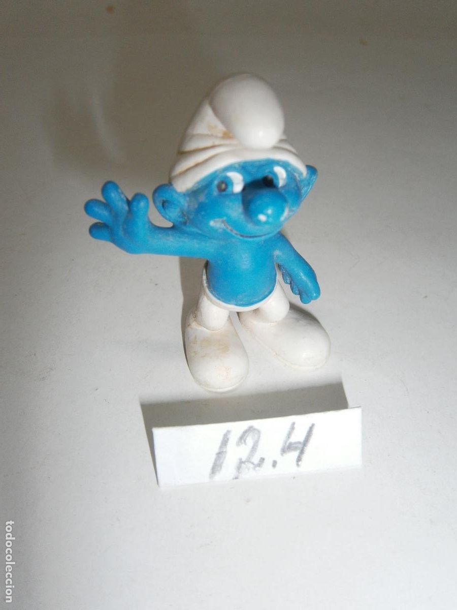 Figuras de goma y PVC: FIGURA DE GOMA O PVC - PITUFO