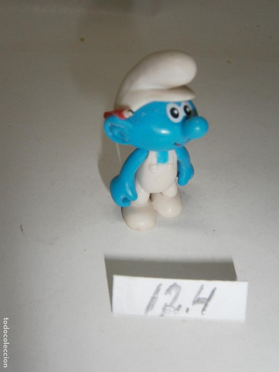 Figuras de goma y PVC: FIGURA DE GOMA O PVC - PITUFO