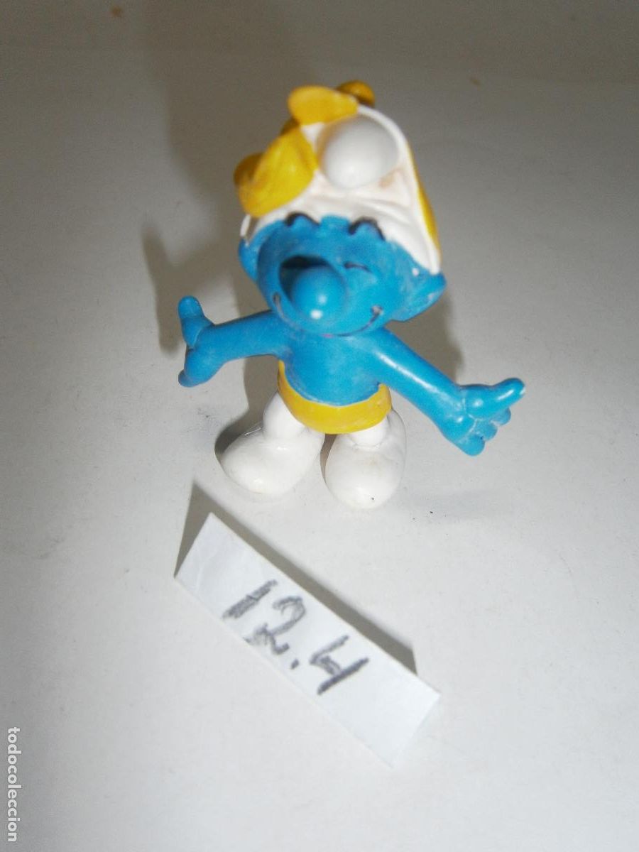 Figuras de goma y PVC: FIGURA DE GOMA O PVC - PITUFO REGALO