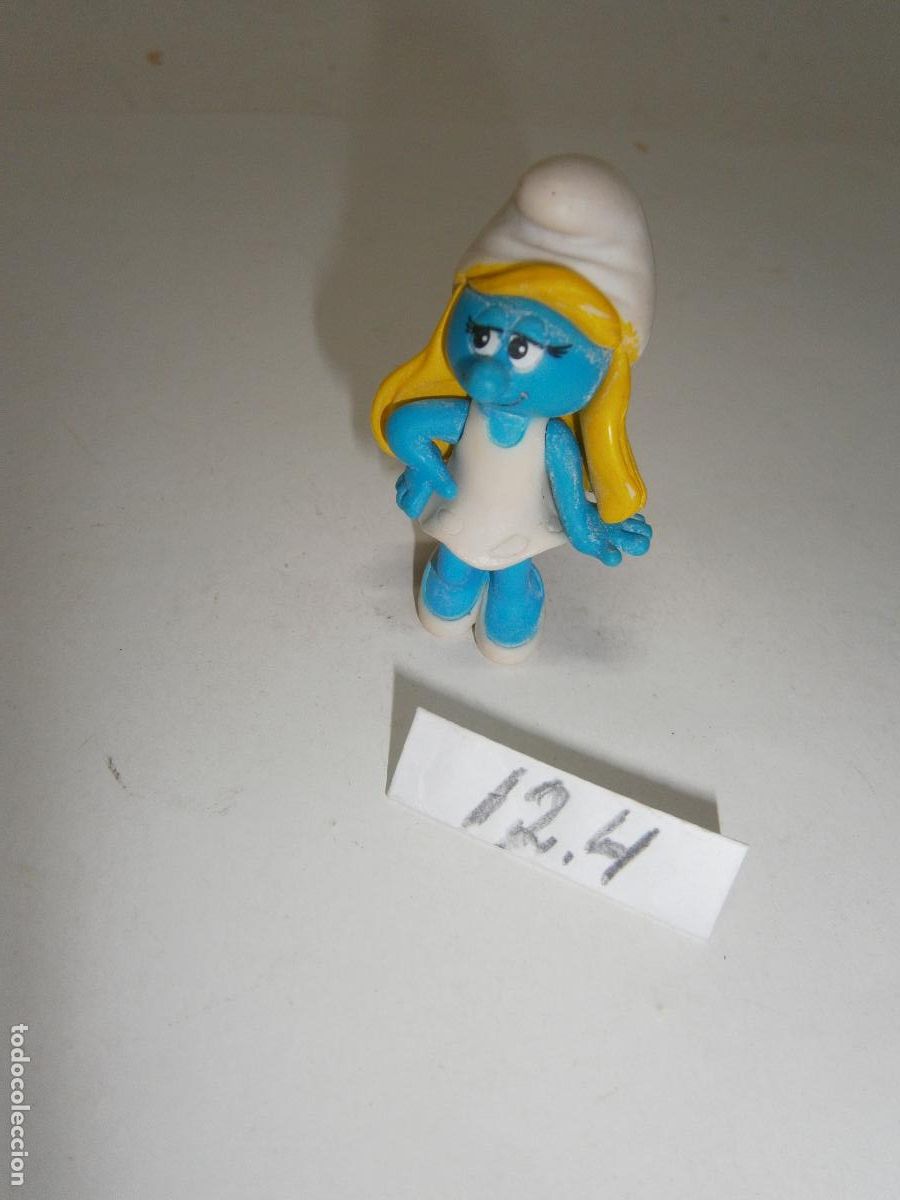 Figuras de goma y PVC: FIGURA DE GOMA O PVC - PITUFINA