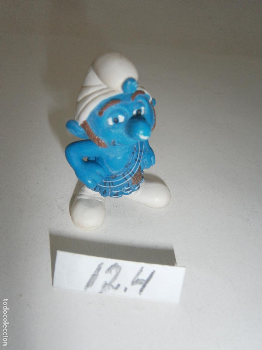 Figuras de goma y PVC: FIGURA DE GOMA O PVC - PITUFO ESCOCES