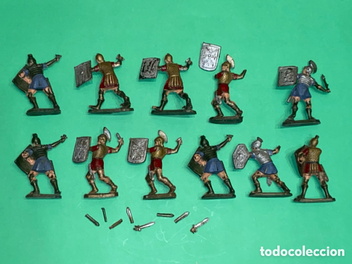 Figuras de goma y PVC: FIGURA/ROMANOS de MOYA, a&ntilde;os 60, plastico (tipo JECSAN, REAMSA, PECH)