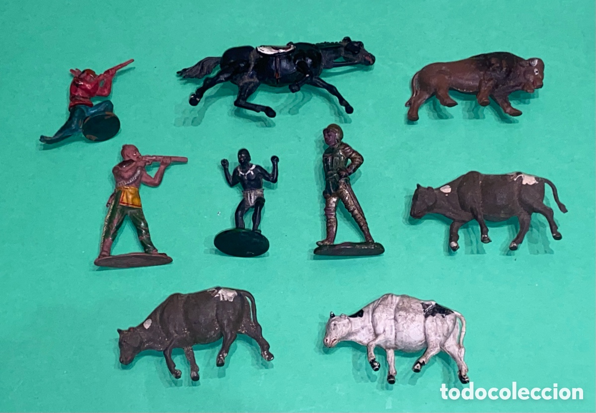 Figuras de goma y PVC: Varias figuras en goma de JECSAN (tipo REAMSA, PECH, GANA)