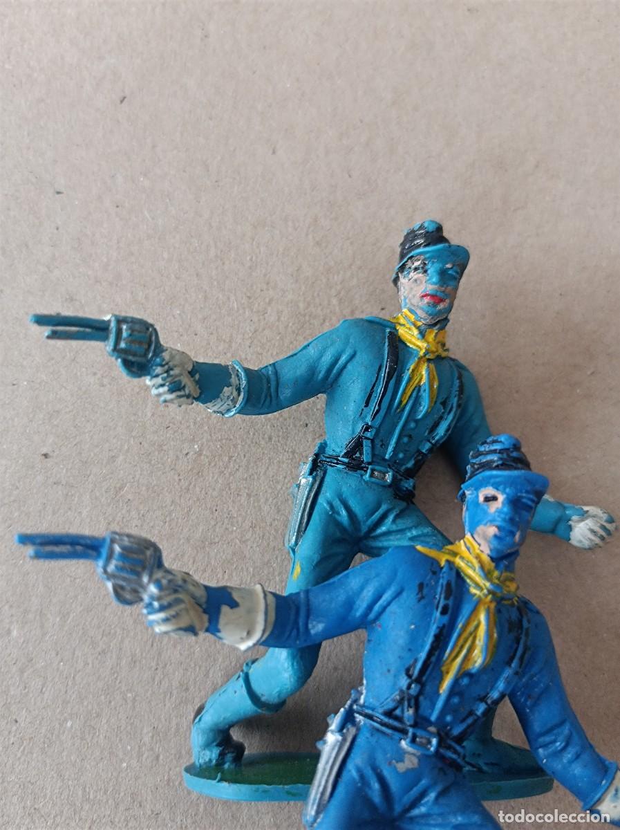 Figuras de goma y PVC: LOTE VAQUEROS INDIOS Y ACCESORIOS DE PL&Aacute;STICO FABRICANTE COMANSI - Foto 17