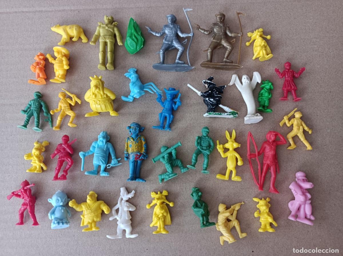 Figuras de goma y PVC: FIGURITAS DUNKIN SOLDADITOS ORZOWI MAZINGER Z ASTERIX LUCKY LUKE