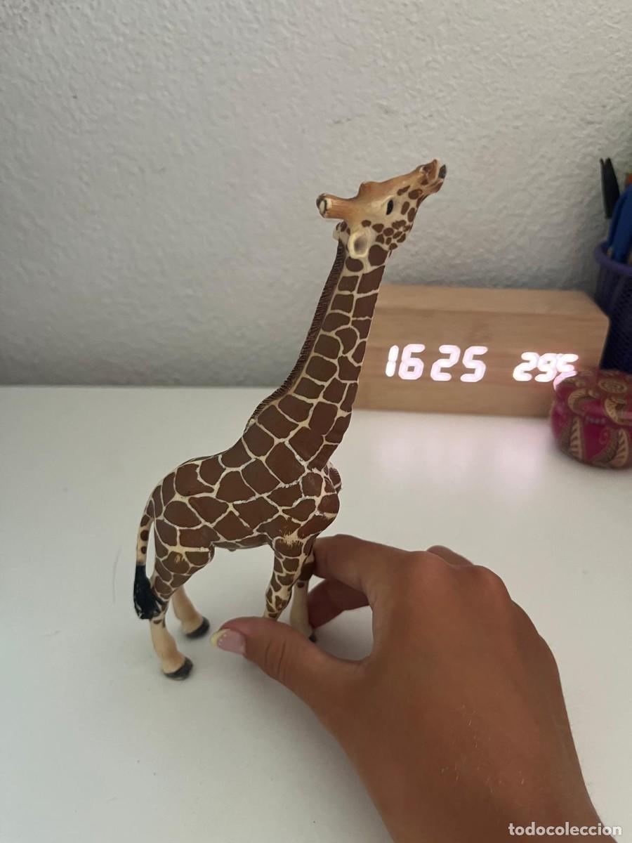 Figuras de goma y PVC: JUGUETE DE GOMA Y PVC ANIMAL SCHLEICH JIRAFA