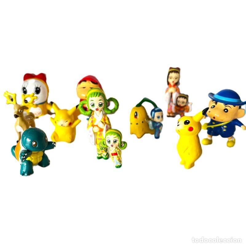 Figuras de goma y PVC: 13 FIGURAS DE PVC MANGA Y ANIME: POKEMON, SHIN CHAN, DORAEMON, MAGICA DO-RE-MI (PVC 08)