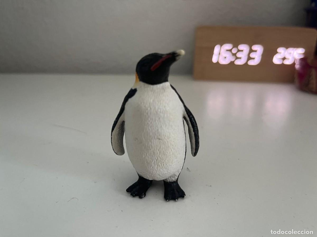 Figuras de goma y PVC: JUGUETE DE GOMA Y PVC ANIMAL SCHLEICH PINGUINO EMPERADOR 2009