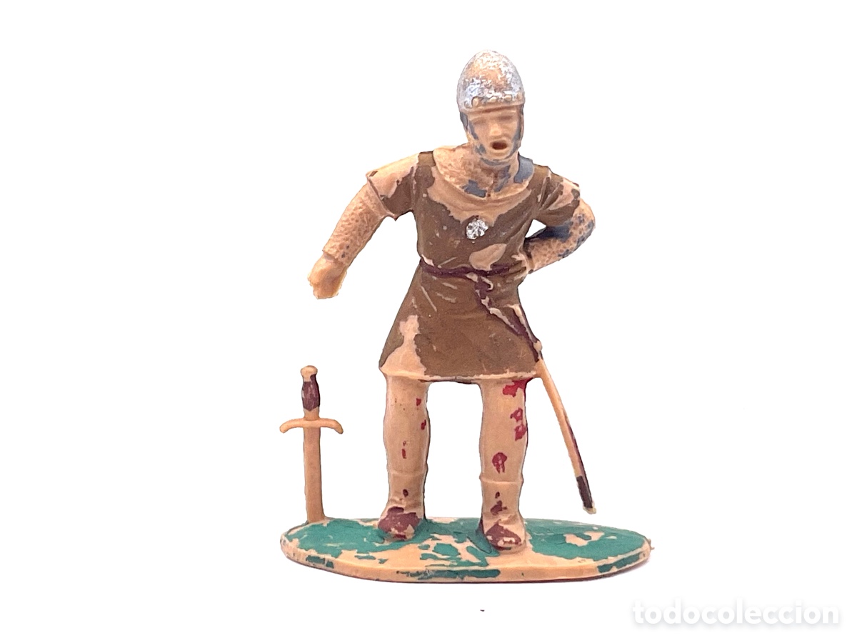 Figuras de goma y PVC: Figura en Pl&aacute;stico de la Serie Guillermo Tell. Reamsa. Pat 308