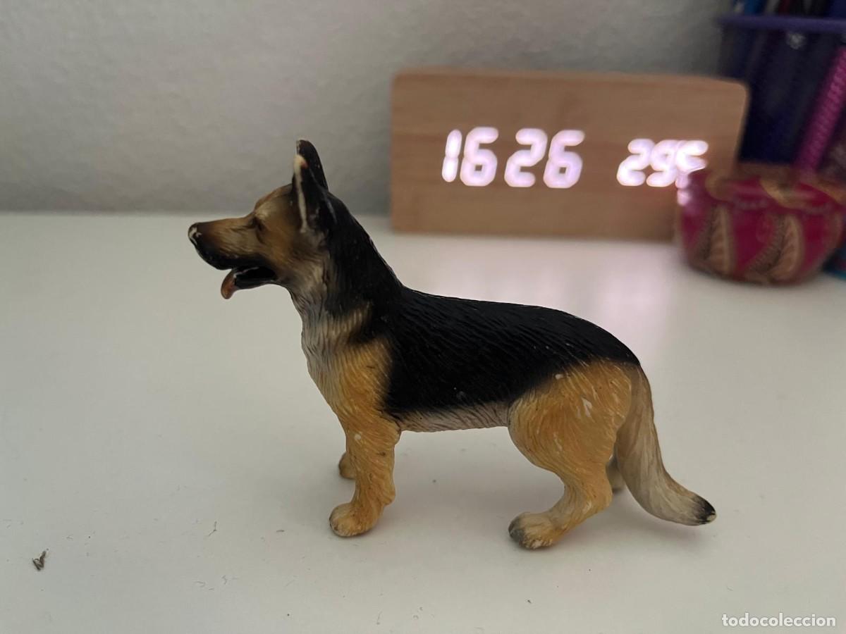 Figuras de goma y PVC: JUGUETE DE GOMA Y PVC ANIMAL SCHLEICH PERRO PASTOR ALEMAN 2003